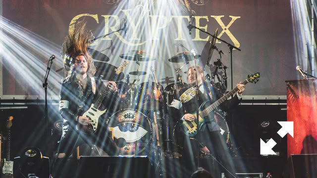The Cryptex Band die auch live im Schabreu in Braunschweig auftritt.