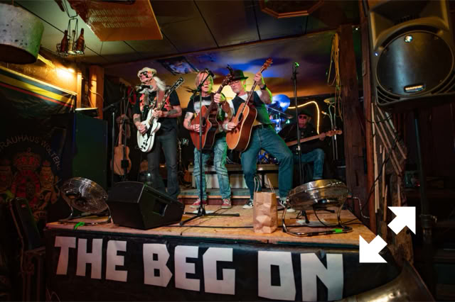 THE BEG ON rockt mit Coversongs live im Schabreu Braunschweig