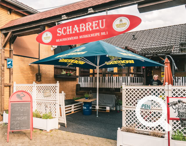 Eingangsbereich vom Schabreu