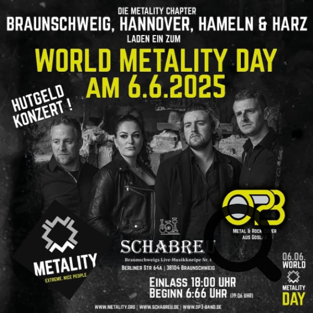 Metallity OP3 live im Schabreu in Braunschweig