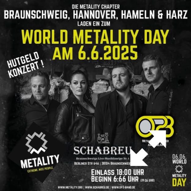 Metallity OP3 live im Schabreu in Braunschweig